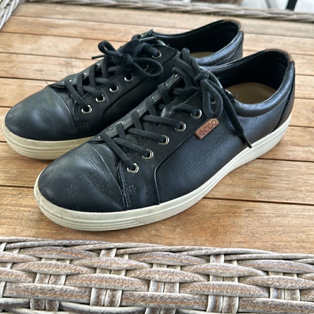 Ecco Men’s Spikeless Black Golf Shoes 43=9-9.5